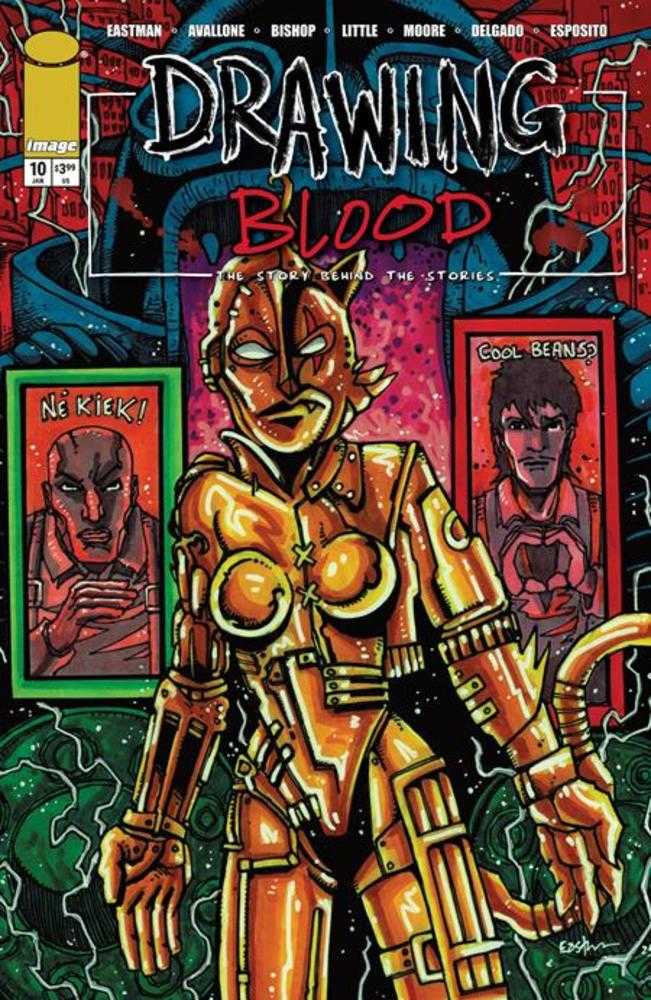 Drawing Blood #10 (Of 12) Cover A Kevin Eastman