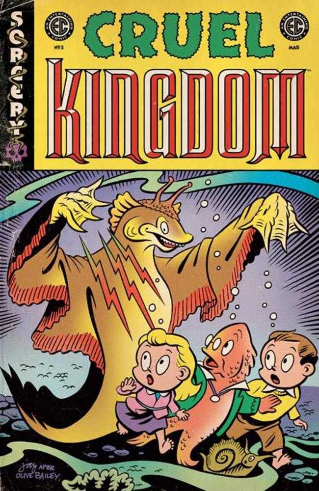 EC Cruel Kingdom #3 Cover C 10 Copy Variant Edition Stephens Homage