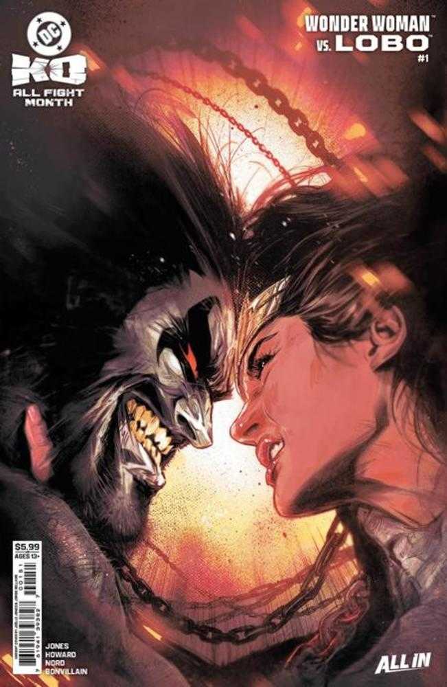 DC K.O. Wonder Woman vs Lobo #1 (One Shot) Cover C Joelle Jones Card Stock Variant