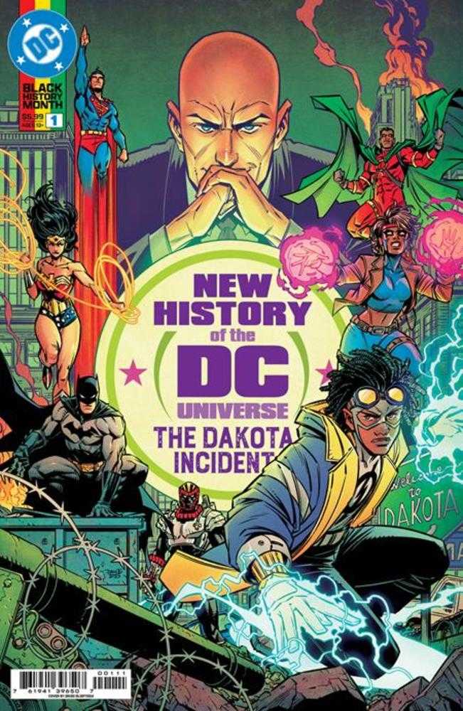 New History Of The DC Universe The Dakota Incident #1 (One Shot) Cover A Diego Olortegui