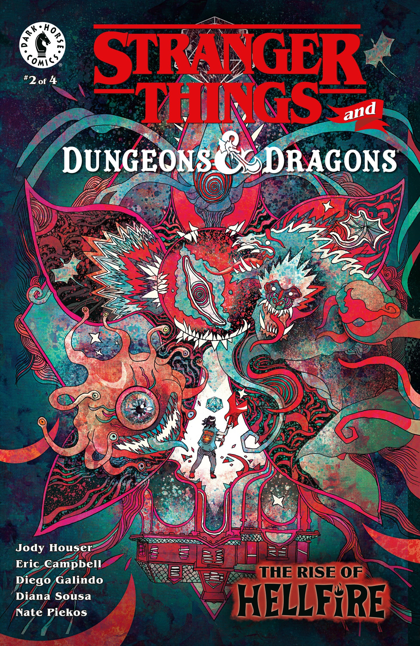 Stranger Things And Dungeons & Dragons: The Rise Of Hellfire #2 (Cover B) (Gax)