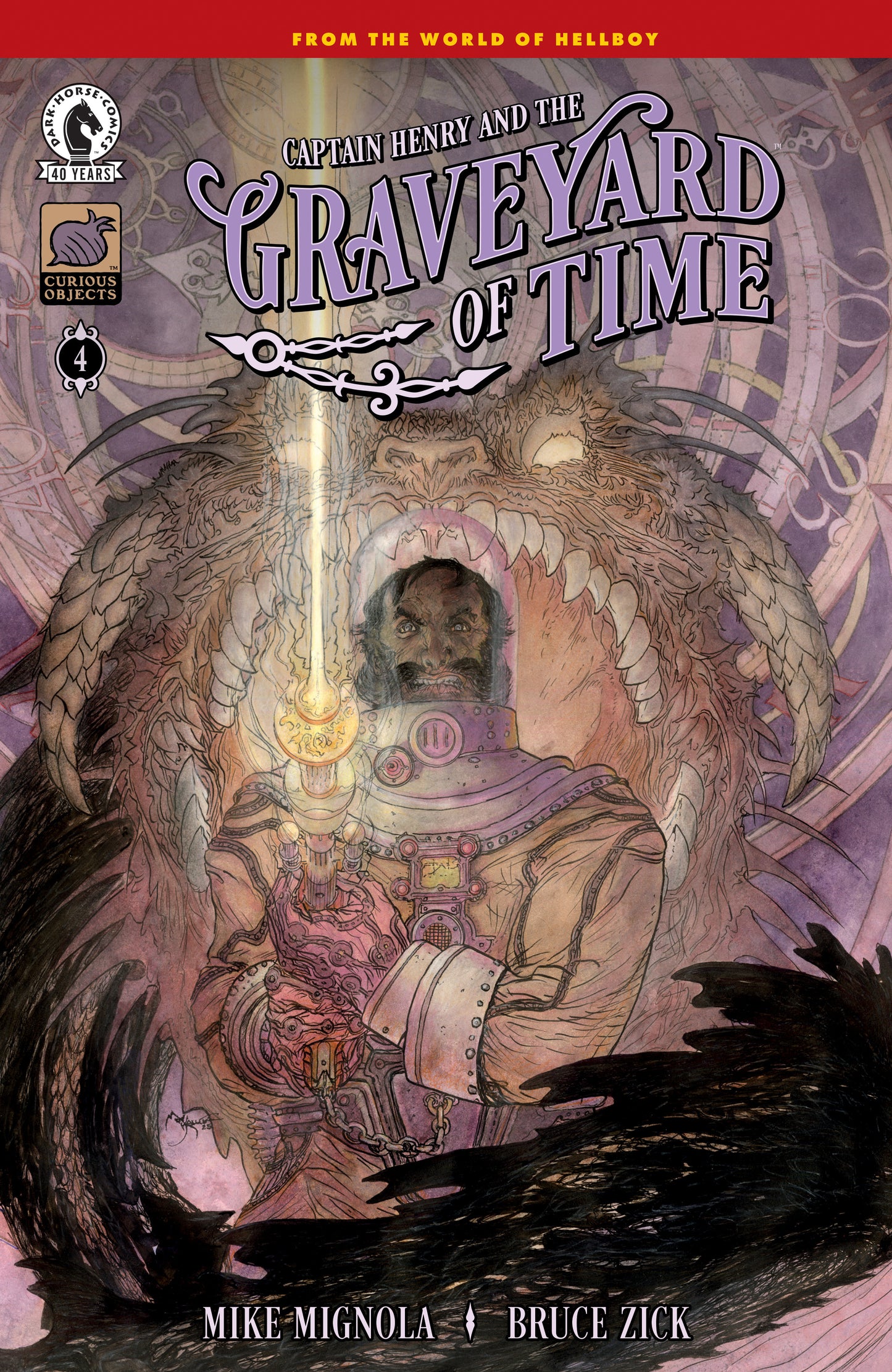 Captain Henry And The Graveyard Of Time #4 (Cover B) (Michael Kaluta)