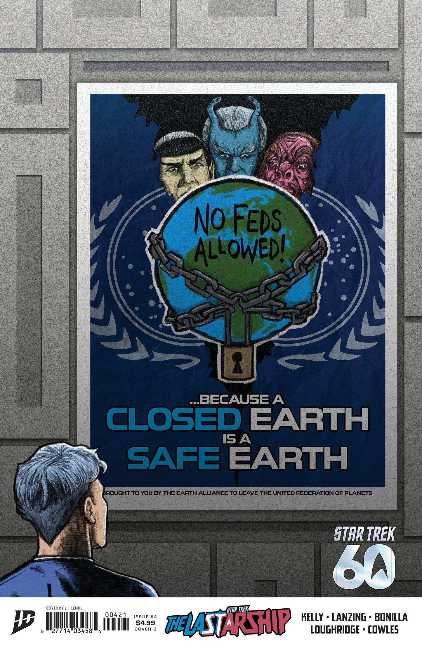 Star Trek: The Last Starship #4 Variant B (Lendl)