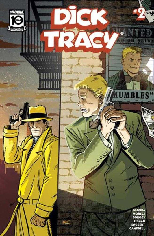 Dick Tracy #2 Cover B Brent Schoonover Connecting Cover Variant