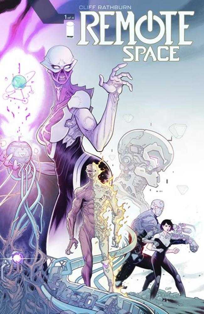 Remote Space #1 (Of 4) Cover A Cliff Rathburn Wraparound