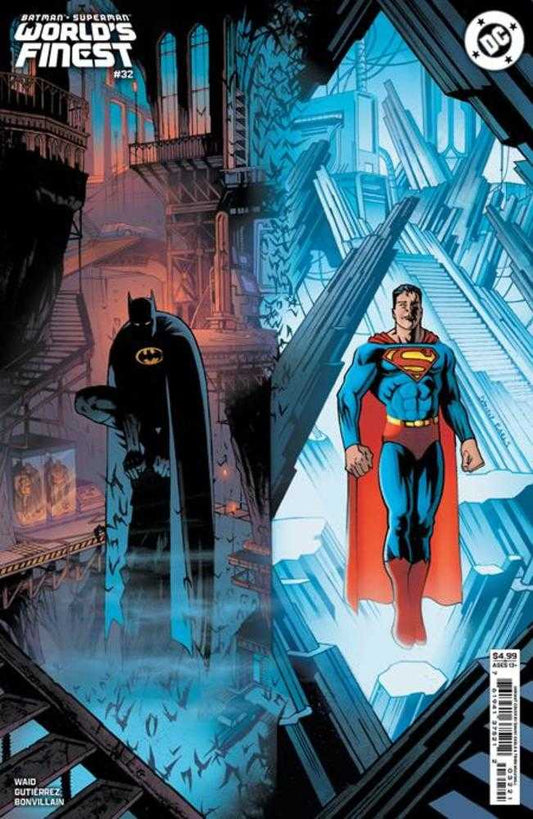 Batman Superman Worlds Finest #32 Cover C Danny Earls Card Stock Variant