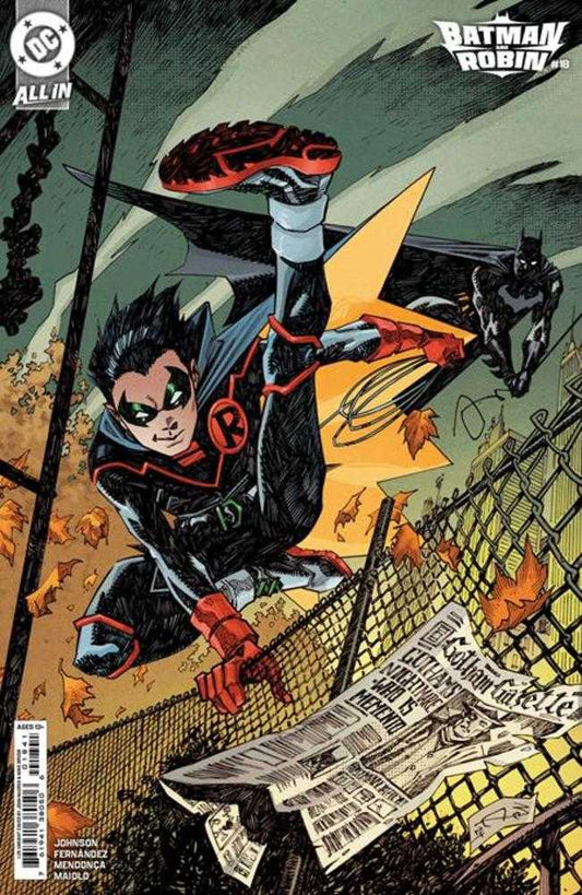 Batman And Robin #18 Cover D 1 in 25 John Mccrea Card Stock Variant