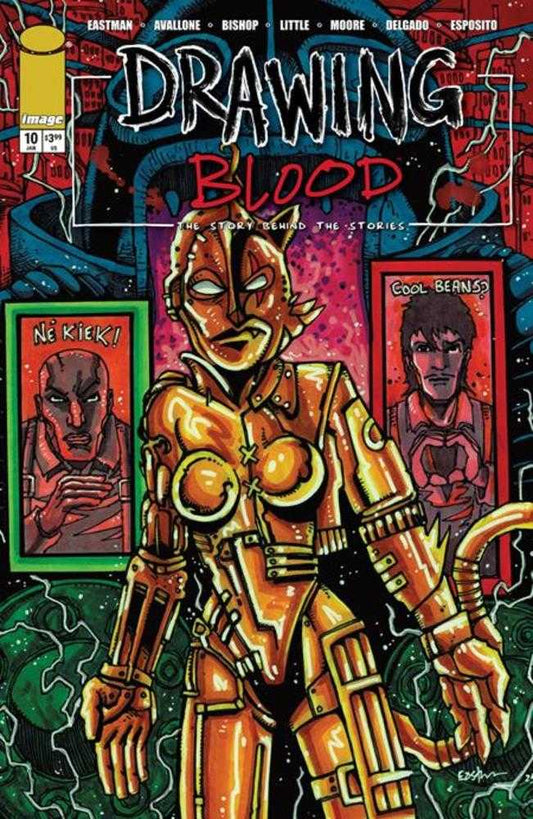 Drawing Blood #10 (Of 12) Cover A Kevin Eastman