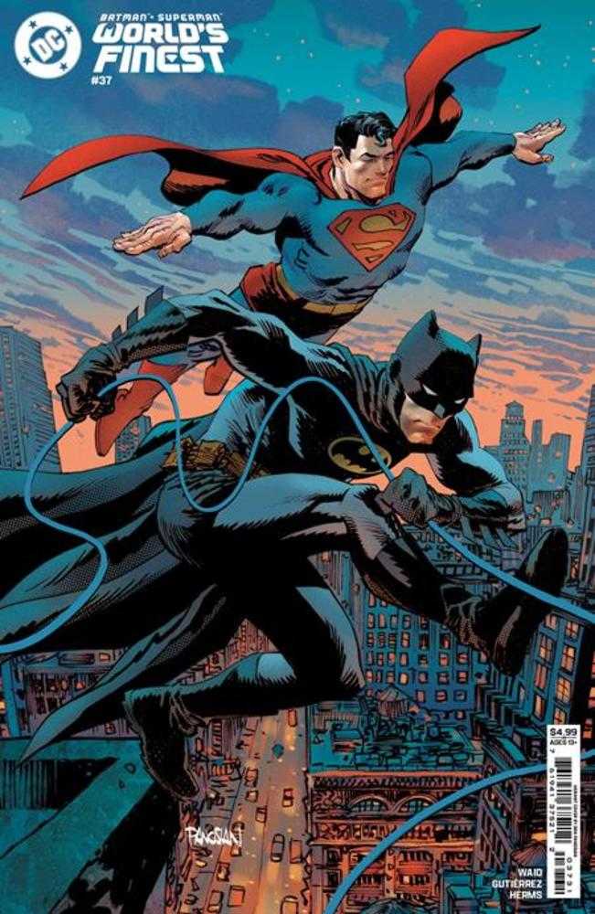 Batman Superman Worlds Finest #37 Cover B Dan Panosian Card Stock Variant