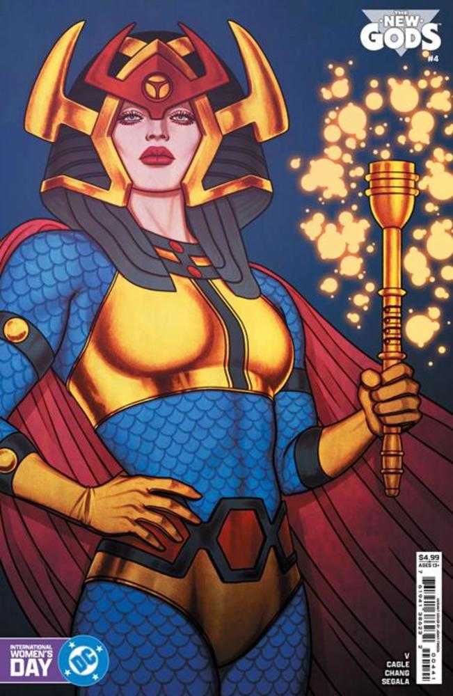 New Gods #4 (Of 12) Cover D Jenny Frison International Womens Day Big Barda Card Stock Variant