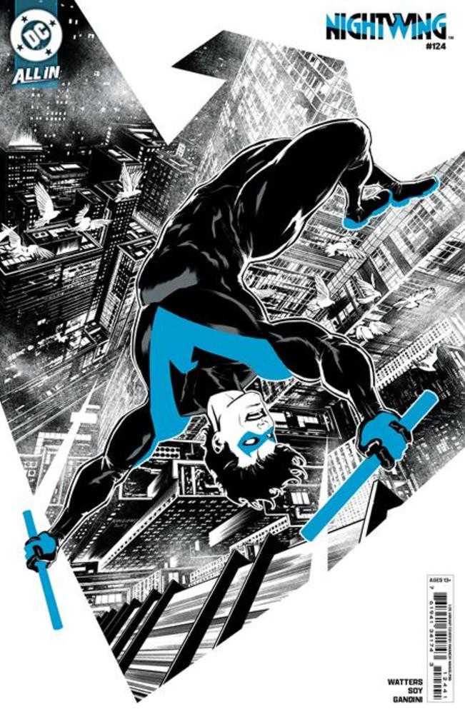 Nightwing #124 Cover E 1 in 25 Amancay Nahuelpan Card Stock Variant