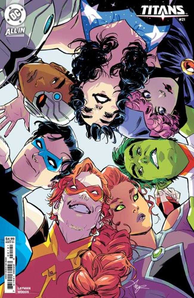 Titans #21 Cover C Amy Reeder Card Stock Variant