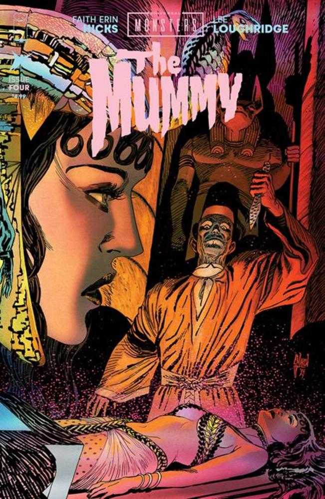 Universal Monsters The Mummy #4 (Of 4) Cover C 1 in 10 Guillem March Connecting Variant