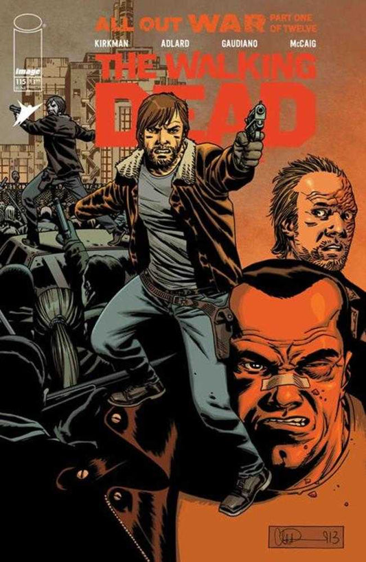 Walking Dead Deluxe #115 Cover B Charlie Adlard & Dave Mccaig Variant (Mature)