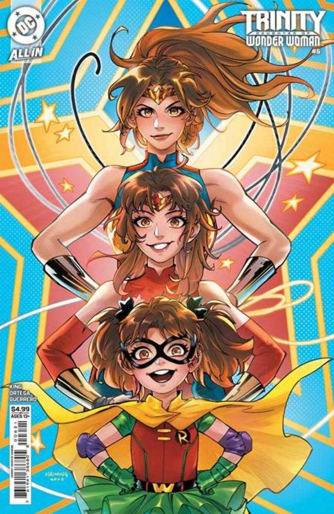 Trinity Daughter Of Wonder Woman #6 (Of 6) Cover D Haining Card Stock Variant