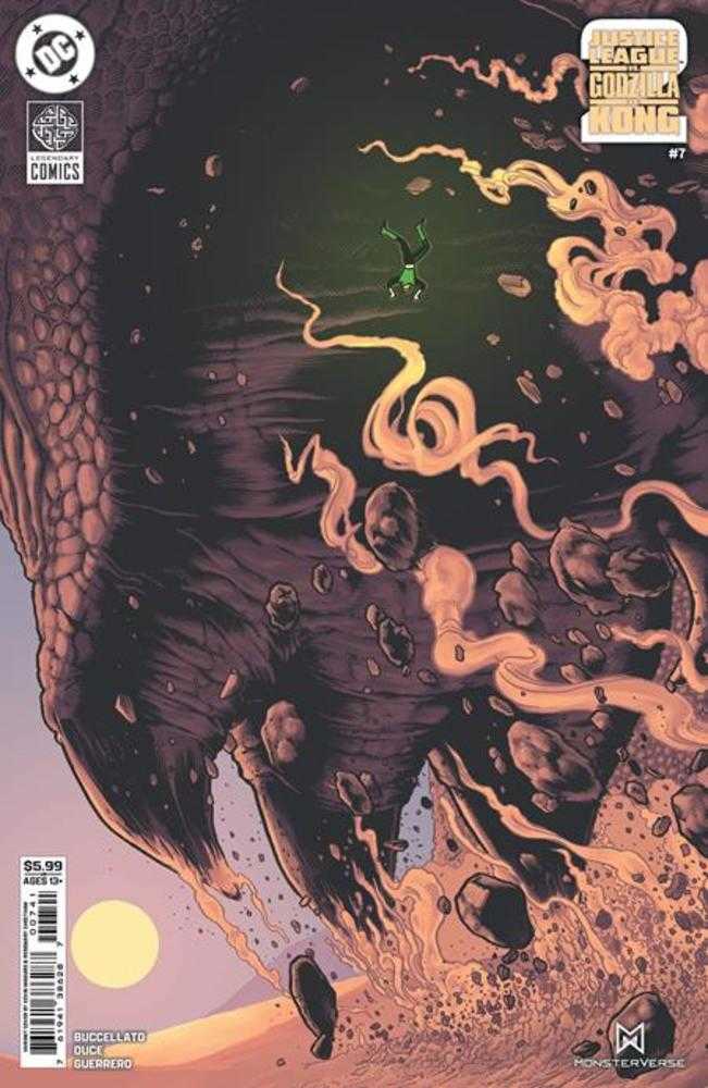 Justice League vs Godzilla vs Kong 2 #7 (Of 7) Cover B Kevin Maguire Card Stock Variant