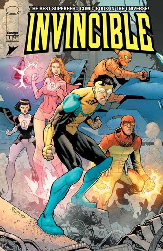 Invincible Foil Edition #1 Reprint Cover C Ryan Ottley & Nathan Fairbairn Variant