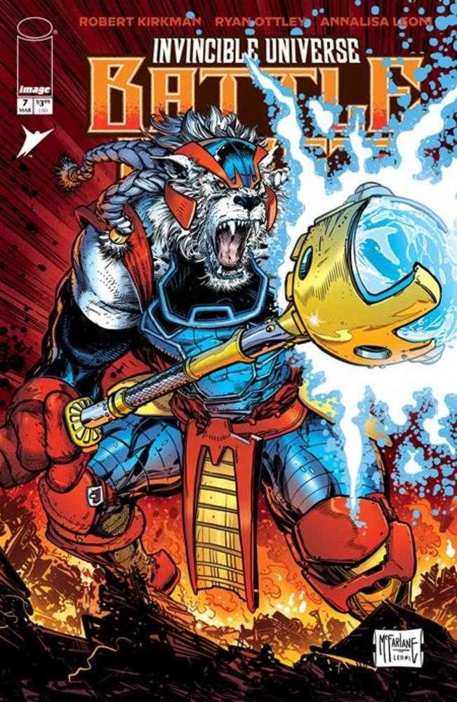 Invincible Universe Battle Beast #7 Cover B Todd McFarlane & Annalisa Leoni Variant