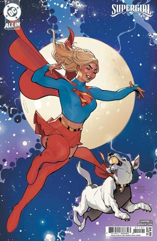 Supergirl #11 Cover B Terry Dodson Card Stock Variant