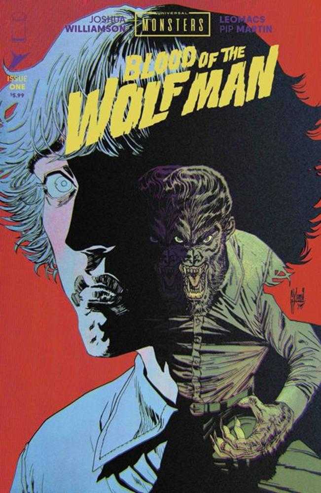 Universal Monsters Blood Of The Wolf Man #1 (Of 4) Cover G 1 in 100 Guillem March Foil Variant