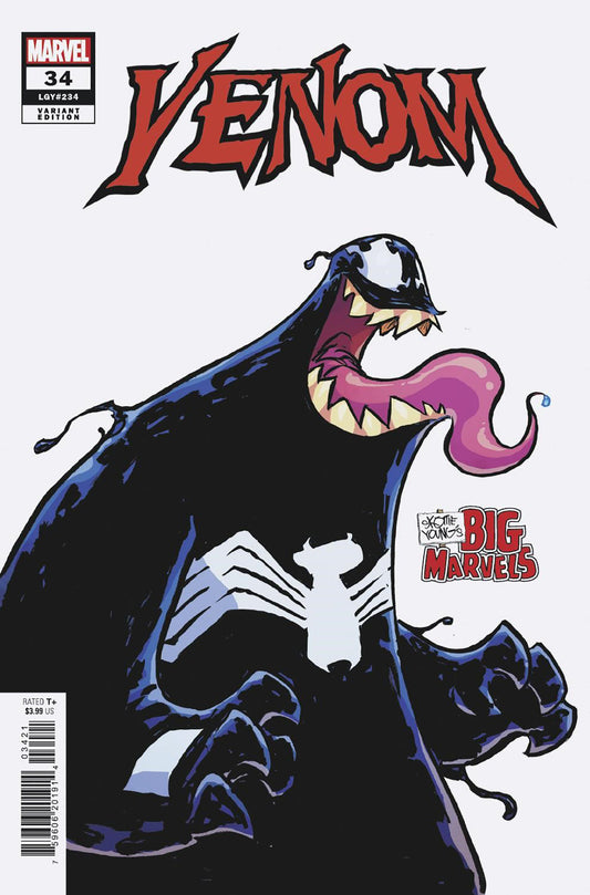 Venom #34 Skottie Young'S Big Marvel Variant [Bh]