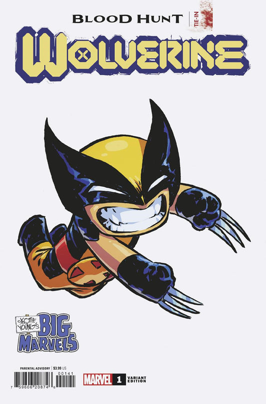 Wolverine: Blood Hunt #1 Skottie Young'S Big Marvel Variant [Bh]