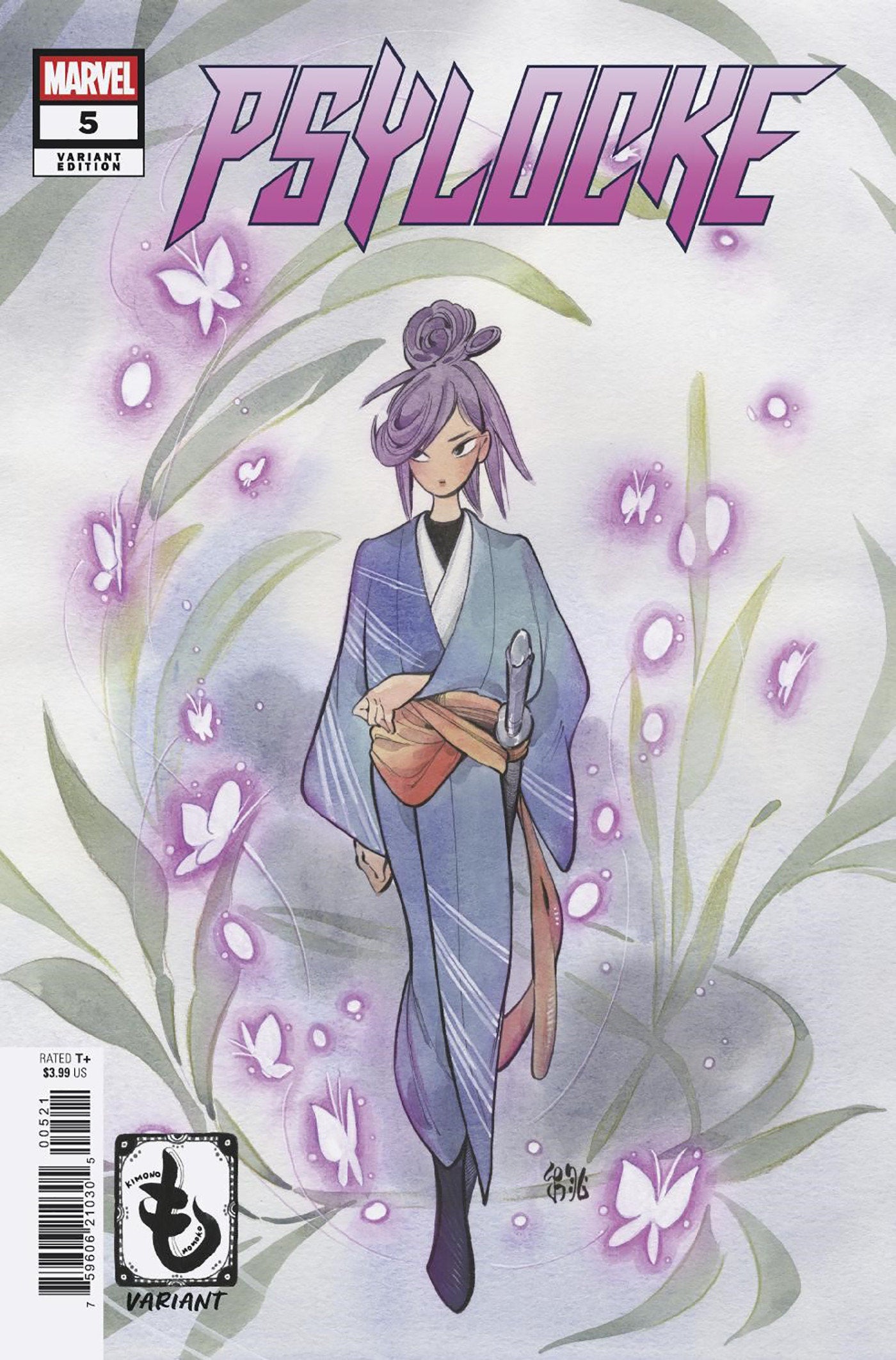 Psylocke #5 Peach Momoko Kimono Variant