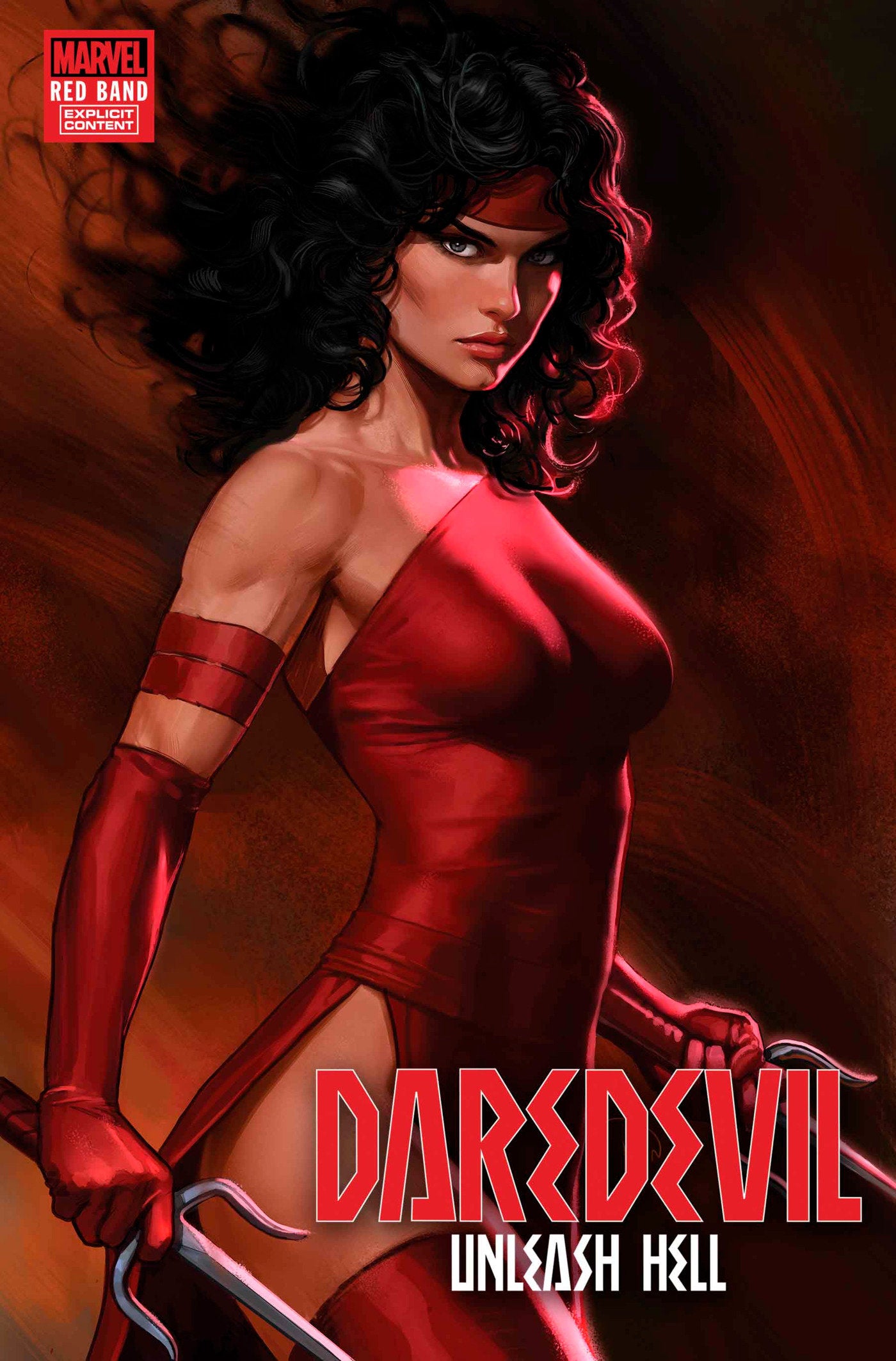 Daredevil Unleash Hell Red Band #3 (Of 5) Variant (Polybag)