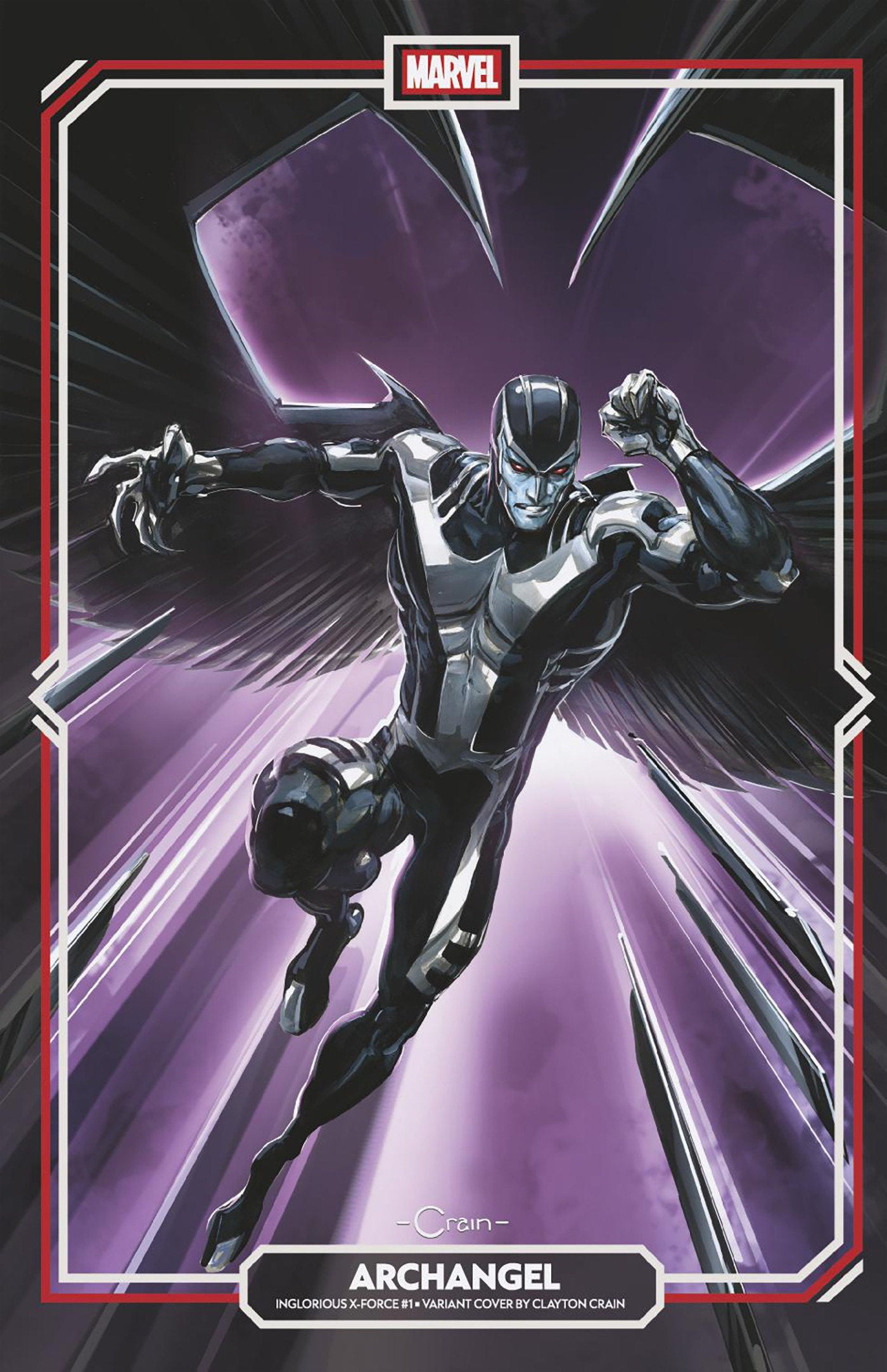 Inglorious X Force #1 Clayton Crain Variant