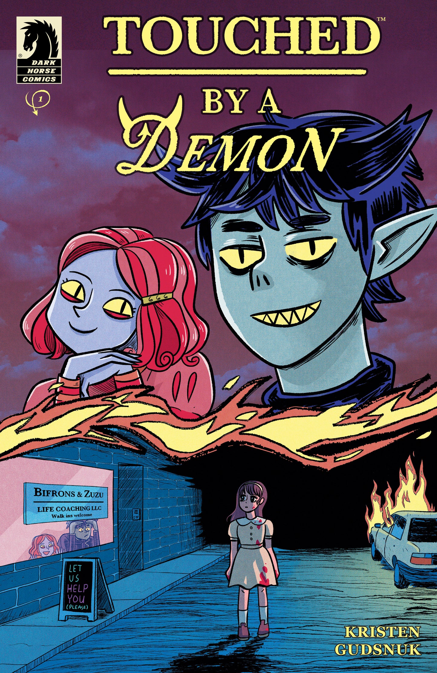 Touched By A Demon #1 (Cover A) (Kristen Gudsnuk)