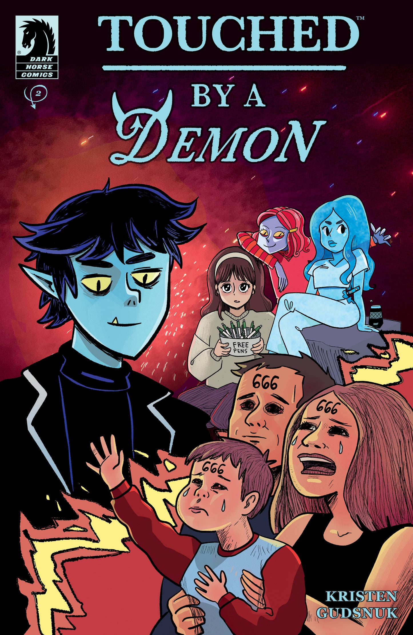 Touched By A Demon #2 (Cover A) (Kristen Gudsnuk)