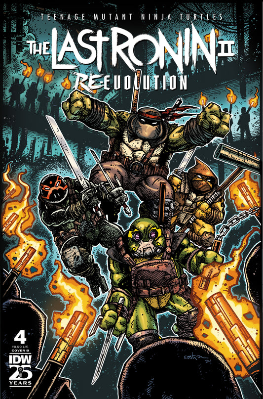 Teenage Mutant Ninja Turtles: The Last Ronin II—Re-Evolution #4 Variant B (Eastman)