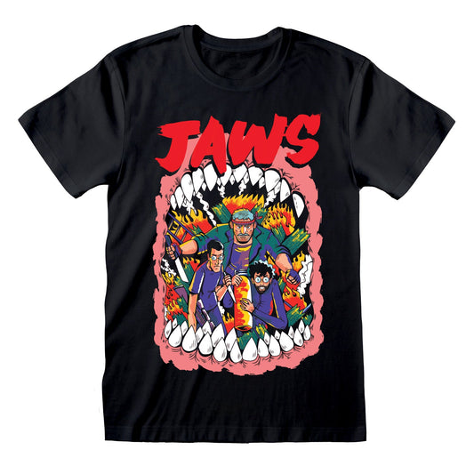 Jaws Stylised Poster T-Shirt