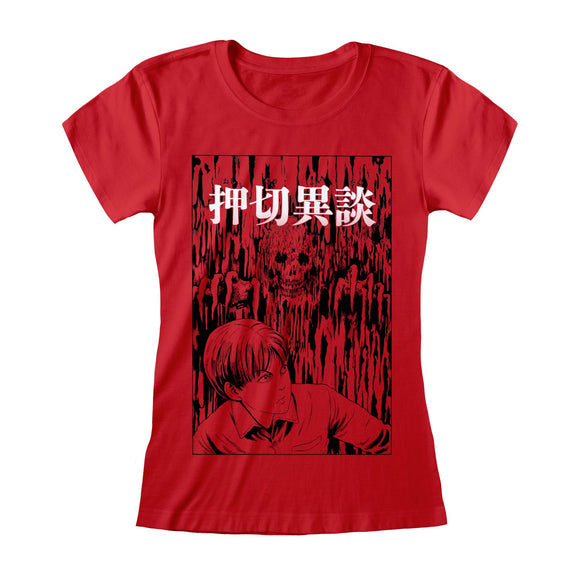 Junji Ito-Dripping Fitted T-Shirt