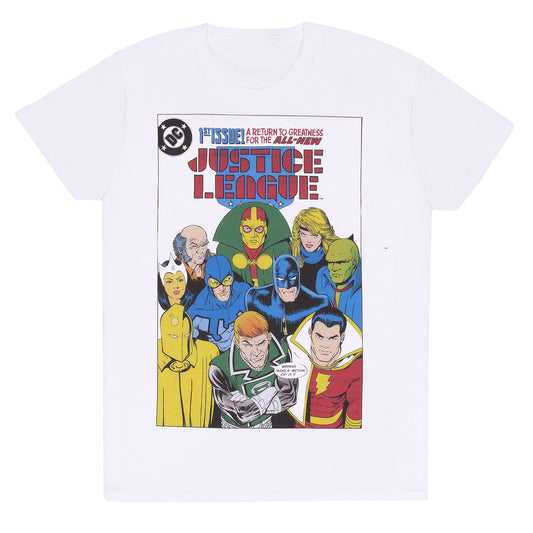 DC Comics Justice League Comic Cover T-Shirt