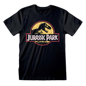 Jurassic Park Original Logo Distressed T-Shirt
