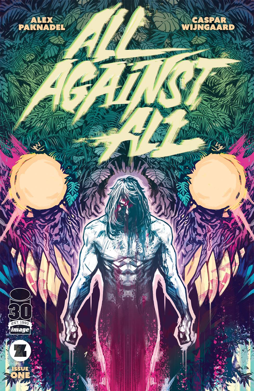 ALL AGAINST ALL #1 (OF 5) CVR A SIGNED BY ALEX PAKNADEL