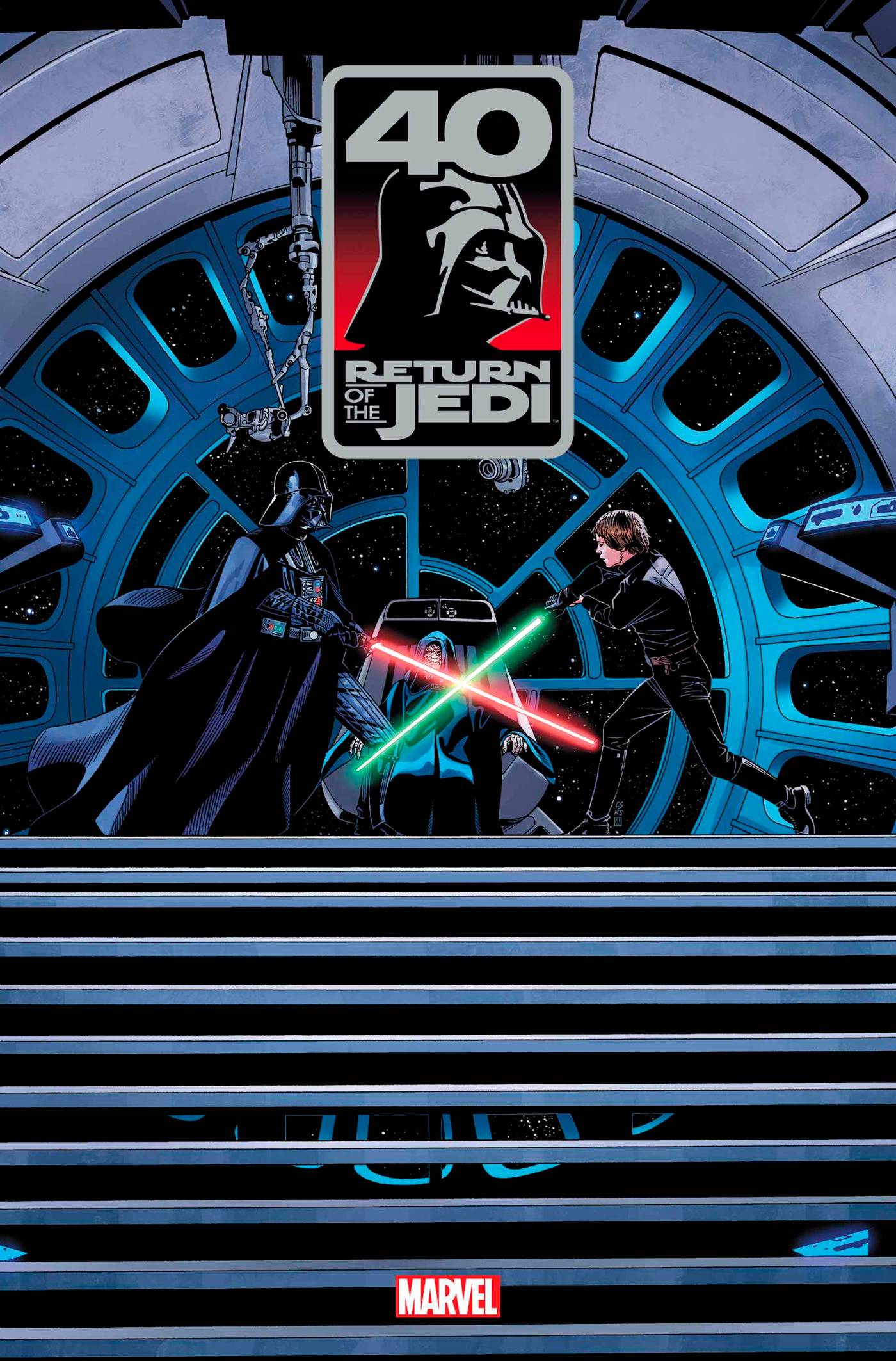 STAR WARS RETURN OF JEDI 40TH ANN COVERS SPROUSE #1