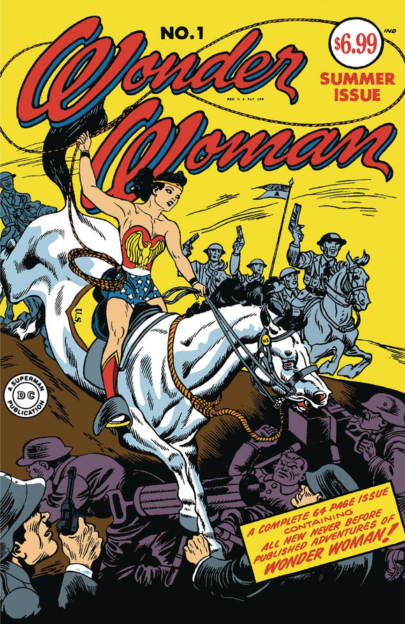 WONDER WOMAN #1 (1942) FACSIMILE EDITION CVR A HARRY G PETER