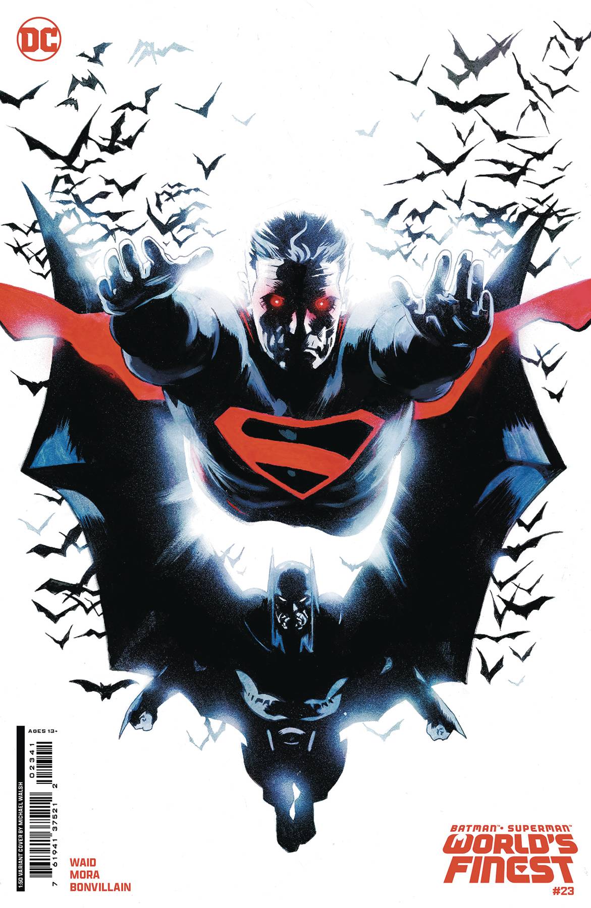 BATMAN SUPERMAN WORLDS FINEST #23 CVR E 1:50 COPY WALSH CS VAR