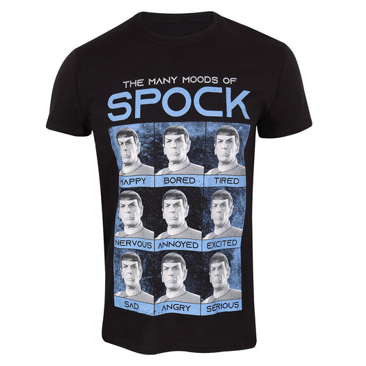 Star Trek Many Moods Of Spock T-Shirt